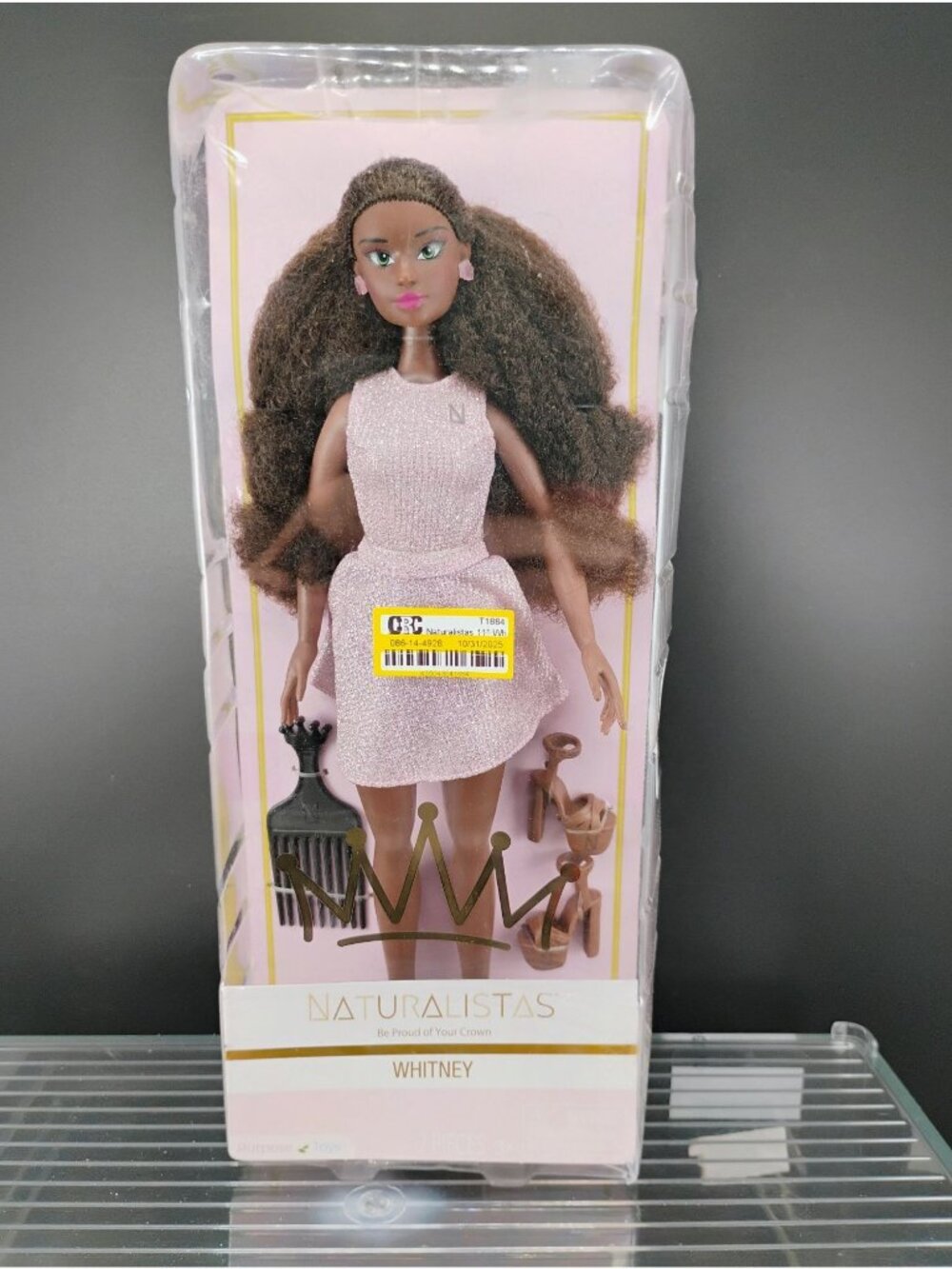 Naturalistas Whitney 11" Doll W/ Curly Hair & Accessories